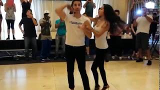 Rodrigo Cortazar amp Selene Tovar Salsa Crazy Turn Pattern Workshop [upl. by Ordisi]