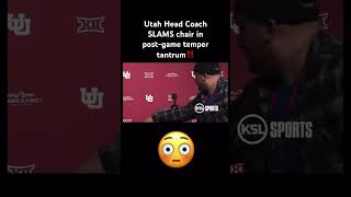 Kyle Whittingham has anger issues [upl. by Gnos]