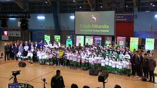 V Gala Piłkarska  Orlęta Spomlek Radzyń Podlaski 2023  prezentacja drużyn [upl. by Elleynod194]