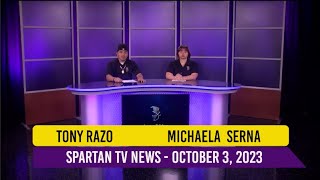 Spartan TV News  Season 10 E03  Tuesday 103 [upl. by Selrahcnhoj]