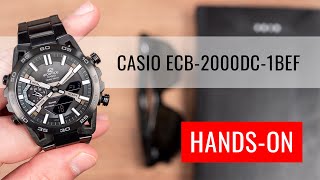 HANDSON Casio Edifice Sospensione ECB2000DC1BEF [upl. by Bremen]