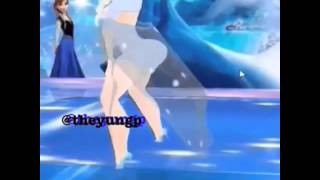 Elsa from Disneys Frozen twerking [upl. by Ennaxxor311]