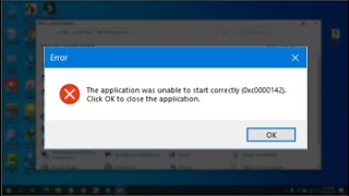 FIXED The Application Was Unable To Start Correctly 0xc0000142 Error in Windows 10 [upl. by Ennagem618]