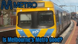 Riding Melbournes Infamous Metro  Is It good  Southern Cross To Sandringham melbourne travel [upl. by Sivel]