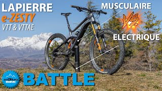 VTTAE ou VTT quel est le plus rapide  On a testé les 2 modes du LAPIERRE eZesty pour vérifier [upl. by Decca915]