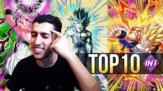 TOP 10 PERSO INTELLIGENCE  DBZ DOKKAN BATTLE [upl. by Ardnoik83]