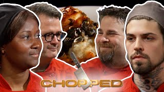 Chopped Hot Cross Buns Wreck Fish amp Mac n Cheese  Full Episode Recap  S9 E4  Food Network [upl. by Rosel]