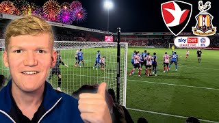 30 YARD SCREAMER Cheltenham Town Vs Bradford City Matchday Vlog [upl. by Virgilia]