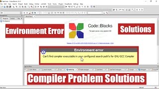 Cant Find Compiler Executable In Your Search Path  Solutions For Code blocks compiler problems [upl. by Mackintosh]