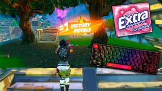 ASMR Fortnite OG Gameplay Gum Chewing Whispering and Keyboard Sounds [upl. by Arihppas]