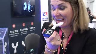 Y  BRUSH an New Innovative Toothbrush Design CES 2023 Las Vegas Nevada Eureka Park [upl. by Gaynor]