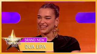 How Dua Lipa Moved To London Alone At 15  The Graham Norton Show [upl. by Mert21]