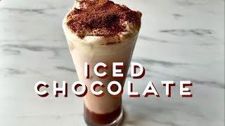 How to Make Iced Chocolate at Home  Iced Cocoa [upl. by Iteerp]