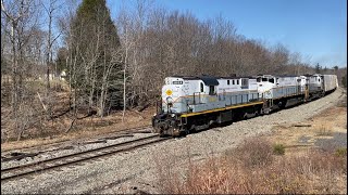 Delaware Lackawanna PO74 Cruising Thru Tobyhanna [upl. by Astraea]