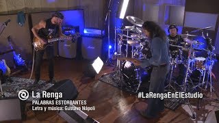 La Renga  Palabras Estorbantes  Encuentro En El Estudio [upl. by Arawaj]