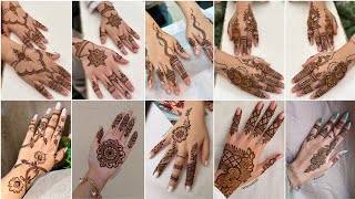 Simple Mehndi Design  Back Hand Mehndi Design  Eid Special Mehndi Design 2024 [upl. by Etram]