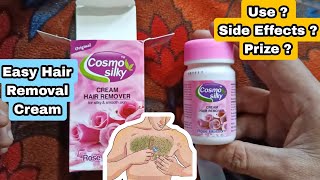 Cosmo Silky Hair Removal Cream  General Review So Fast and Better than Veet   rohit kindra [upl. by Ebbie]