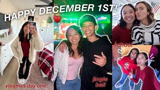 HAPPY DECEMBER 1ST BABY Vlogmas Day 1 [upl. by Chellman116]