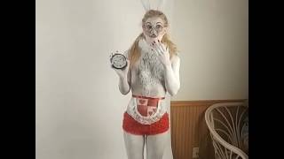 The White Rabbit Body Paint by Edyn XO [upl. by Benson]