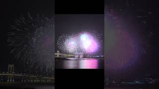 Macau Fireworks 🎇 Happy new year fireworks countdown2024 2024fireworks happynewyear2024 [upl. by Esilehc]