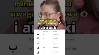 Testujemy Pamięć Robocza Uwagę Wzrokową na Arabskim shortvideos pamięć arabski językiobce [upl. by Chuu280]