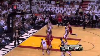 Derrick Rose 3 nasty dunks vs Heat 2011 NBA playoffs ECF GM4 [upl. by Caleb]