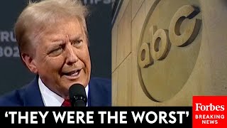 BREAKING NEWS Trump Absolutely Unloads On ABC Over Presidential Debate With Kamala Harris [upl. by Esyahc715]