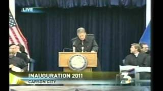 Inauguration of NV Gov Brian Sandoval Jan 3 2011 Part 2 [upl. by Block445]