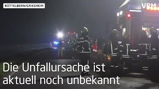 Unter Alkoholeinfluss Unfall auf L3303 bei Büttelborn [upl. by Donnie]