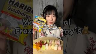 ✨Making Viral Frozen gummy’s making viraltiktok viralrecipe recipe frozengummy [upl. by Hildy]