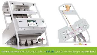 Mise en service trieur optique SEA TN 7 [upl. by Sage]