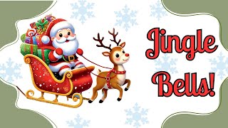 Jingle Bells  Christmas Nursery Rhyme for Kids  Kiddies World [upl. by Eelarol]