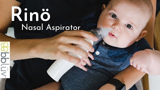 bblüv  RINÖ  Nasal Aspirator  Product Video [upl. by Colston]