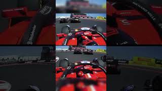 SAINZ vs LECRERC carlossainz formula1 ferrari pilotosf1 sainz carrerasf1 charlesleclerc [upl. by Haiacim]