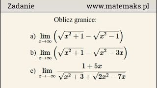 Granice funkcji  przydatna sztuczka i pułapka [upl. by Tammy]