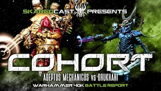 AdMech vs Drukhari  Warhammer40k  2000pt Battle Report [upl. by Denni657]