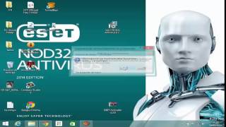 Como descargar nod 32 8 full con activador para windows 7 8 81VISTA y XP 2015 [upl. by Worrad902]