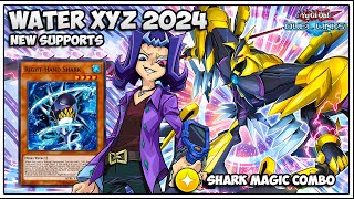 WATER XYZ 2024 w New Skill Shark Magic Combo  Ray of Aura  YuGiOh Duel Links [upl. by Acimot448]