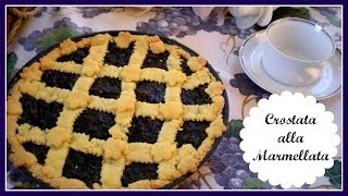 Crostata alla Marmellata  Traditional Jam Tart eng sub [upl. by Kissiah]