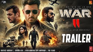 WAR 2 Concept Trailer  Hrithik Roshan  NTR  Tiger Shroff  Sharvari Wagh  YRF  2025 [upl. by Griff374]