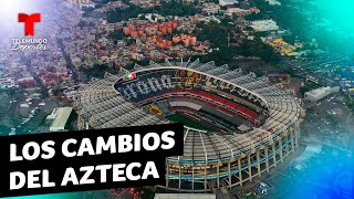 Así será la remodelación del Estadio Azteca rumbo al Mundial 2026  Telemundo Deportes [upl. by Lindsley]