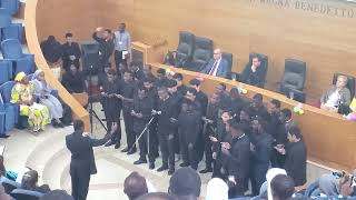 URBANIANA UNIVERSITAS ROMA  Seminarians singing on Matriculation Day 30102024 [upl. by Matthia]