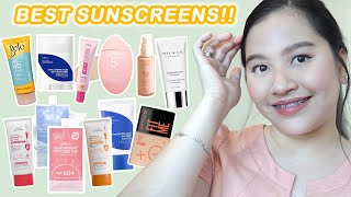 SUNSCREEN MUST HAVES Affordable and effective sunscreens in the PH market [upl. by Wat947]