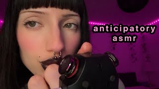 Anticipatory ASMR Mic Biting Stuttering etc [upl. by Llertrac402]