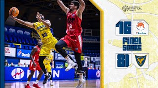 Peristeri Dominos vs UCAM Murcia 7681 Highlights [upl. by Airretnahs]