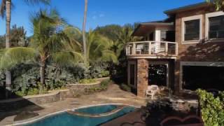 Waimea Point House with Breathtaking Oceanfront Waimea Bay Views in North Shore Haleiwa Hawaii [upl. by Nagol176]