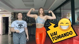 IRL VLOG COM A JOYCE E MOSTRANDO O SHAPEmansão maromba [upl. by Pearla]