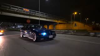 STARS IN THE NIGHT  Giacs fitted E36 [upl. by Yenreit619]