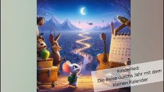 Kinderlied Die Reise durchs Jahr mit dem kleinen Kalender  Der Popsong zum Hörspiel für Kinder [upl. by Ettenaej788]