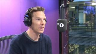 Benedict Cumberbatch Grimmy BBC Radio 1 2016 [upl. by Iahc535]